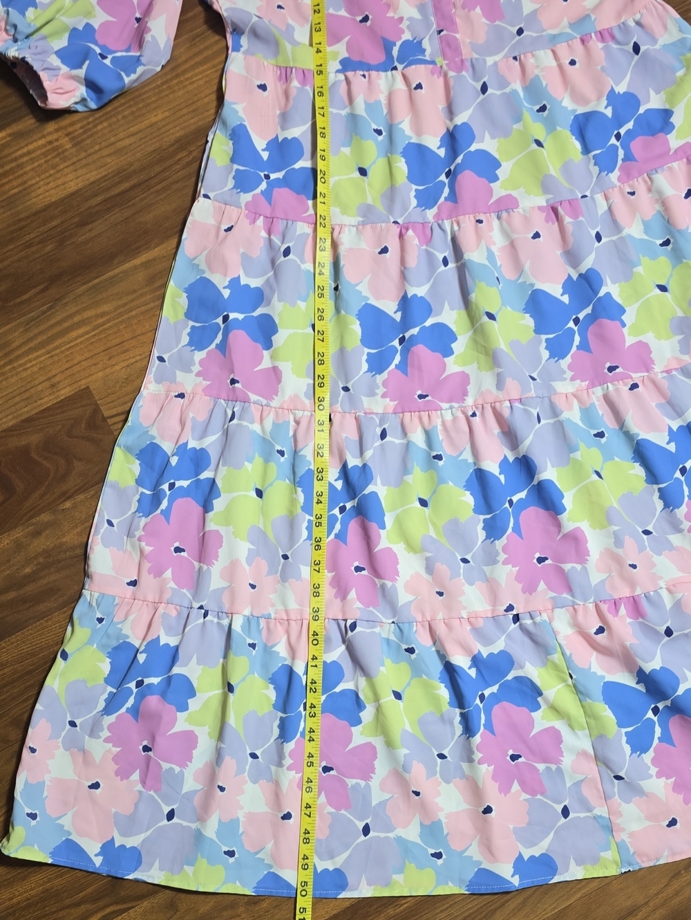 Mary Square Pastel Floral Cameron Maxi Dress - Picture 11 of 11